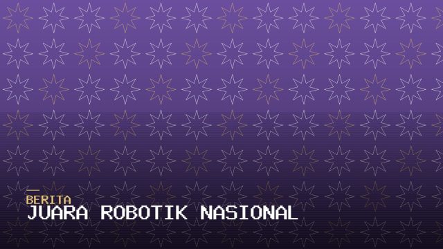 Tim robotik Fakultas Teknologi Industri UMI mengangkat trofi juara