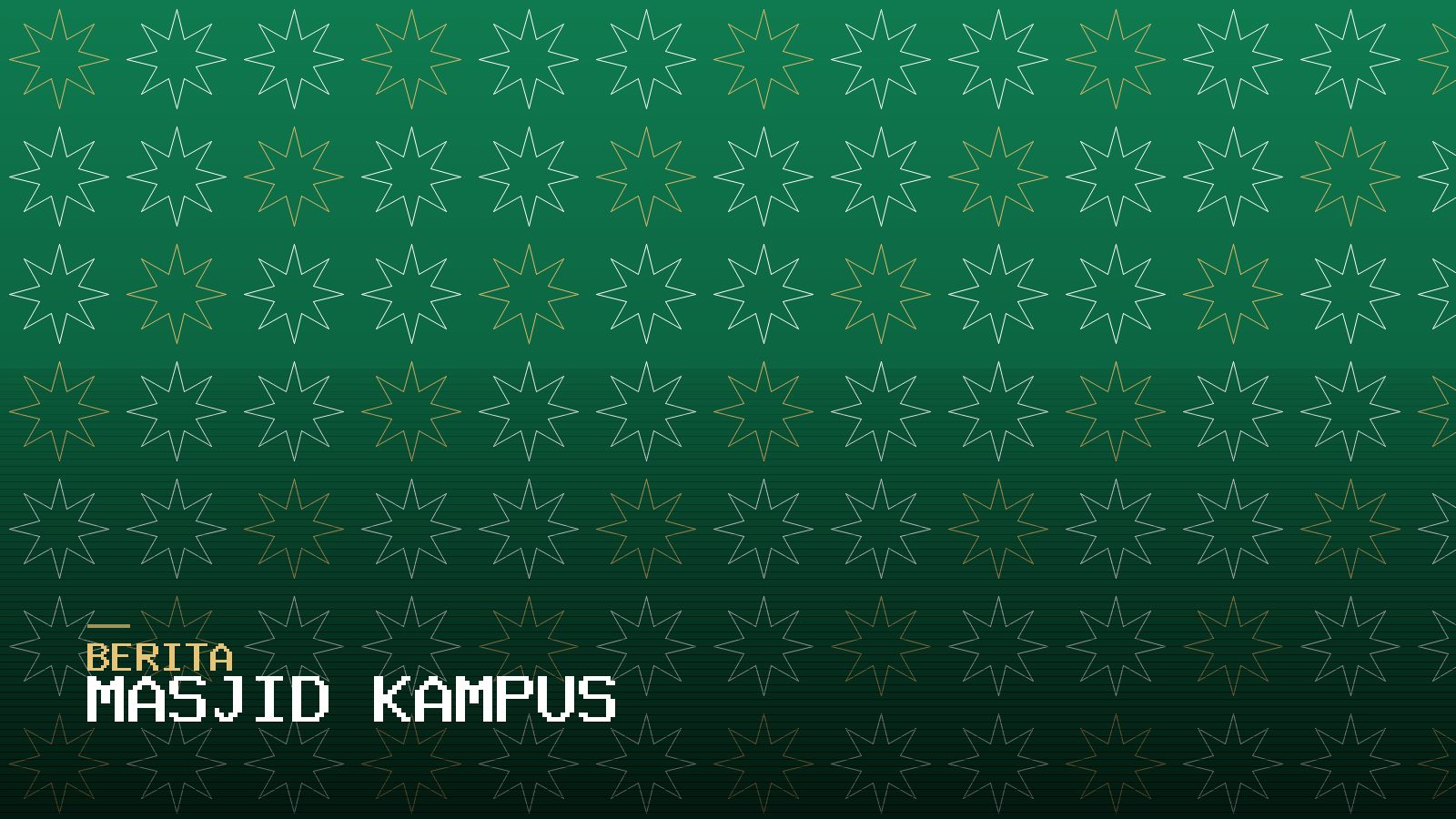 Kegiatan kajian rutin di Masjid Kampus Universitas Muslim Indonesia