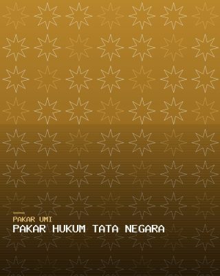 Potret pakar hukum tata negara UMI