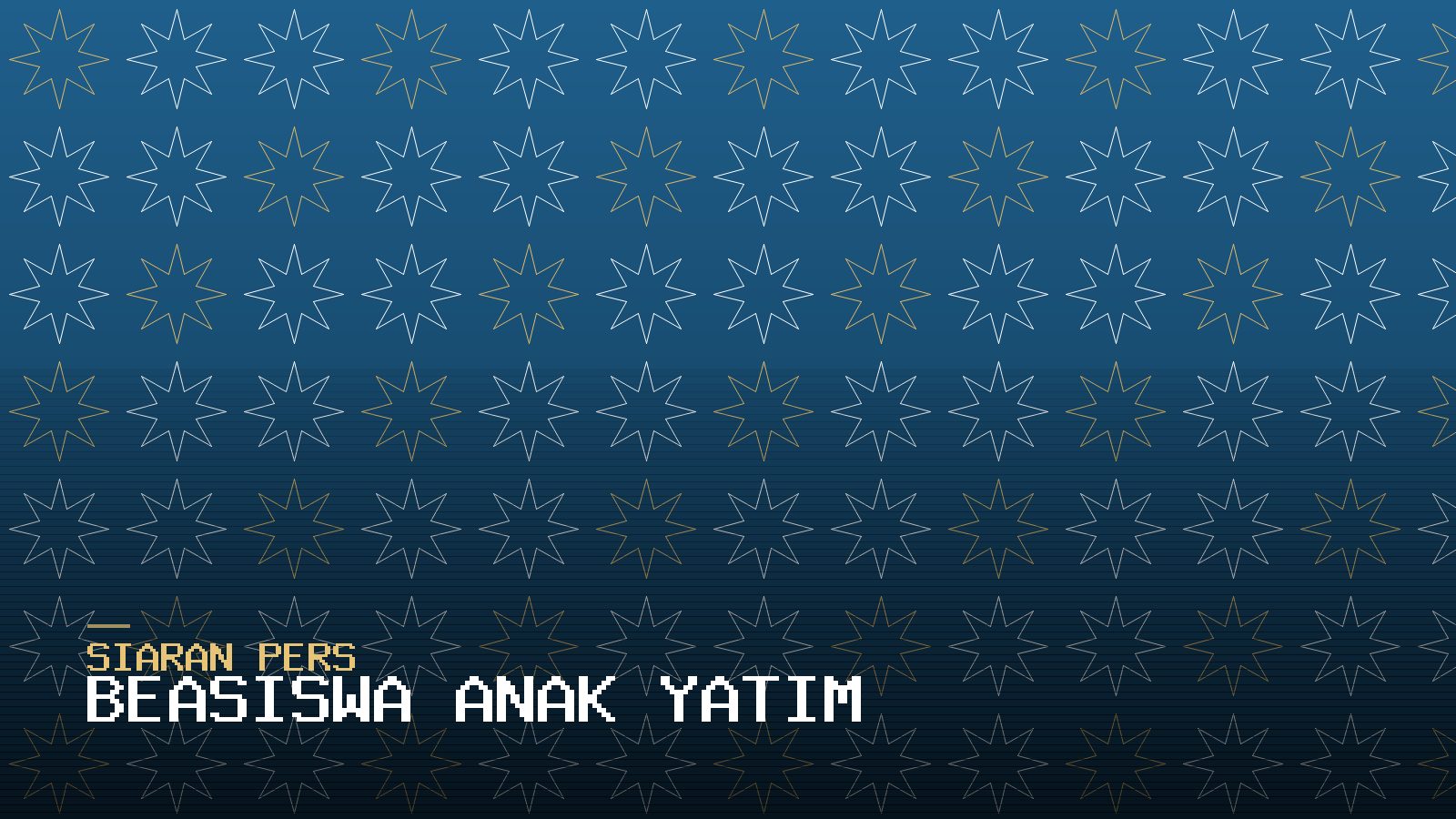 Penyerahan beasiswa bagi mahasiswa yatim di kampus UMI